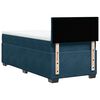 vidaXL Cama box spring con colch&oacute;n terciopelo azul 90x200 cm