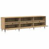 vidaXL Mueble de TV 150 x 30 x 45 cm Roble artisan