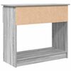 vidaXL Mesa consola con cajones Sonoma gris 85,5x38,5x74,5 cm