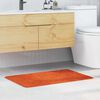 vidaXL Alfombrilla de baño antideslizante Naranja 60 x 90 cm PP