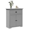 vidaXL Mueble de entrada BODO gris 80x35x90 cm