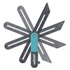 wolfcraft Medidor de bisel angular con gramil
