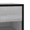 vidaXL Banco zapatero madera de ingeniería gris sonoma 60x40x53,5 cm
