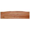 vidaXL Mesa consola de madera maciza de caoba 120x30x75 cm