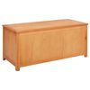 vidaXL Caja de Almacenamiento 110 x 45 x 45 cm Madera de Roble S&oacute;lido
