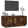 vidaXL Mesa de centro madera contrachapada roble ahumado 102x50x44 cm