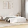 vidaXL Estructura de cama doble sin colch&oacute;n madera blanco 150x200 cm