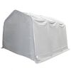 vidaXL Carpa de almacenamiento PVC blanco 550 g/m&sup2; 4x6 m