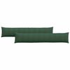 vidaXL Cojines de sofá 2 pcs Verde oscuro 200 x 40 cm Tela de pana