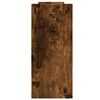 vidaXL Organizador escritorio madera roble ahumado 38,5x17x39 cm