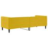 vidaXL Sofá cama sin colchón terciopelo amarillo 80x200 cm