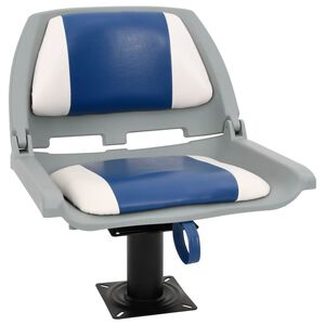 vidaXL Asiento para barco con pedestal giratorio 360&deg;