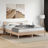 vidaXL Estructura de cama sin colch&oacute;n madera maciza de pino 180x200 cm