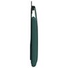 vidaXL Cabecera Colgante Liso Verde oscuro 110 x 55 x 5 cm tela