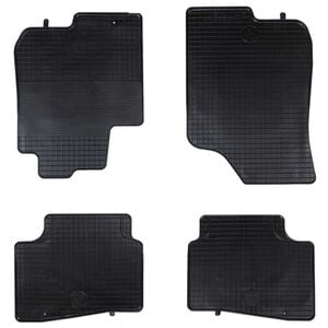 vidaXL Alfombrilla de Coche 4 uds.