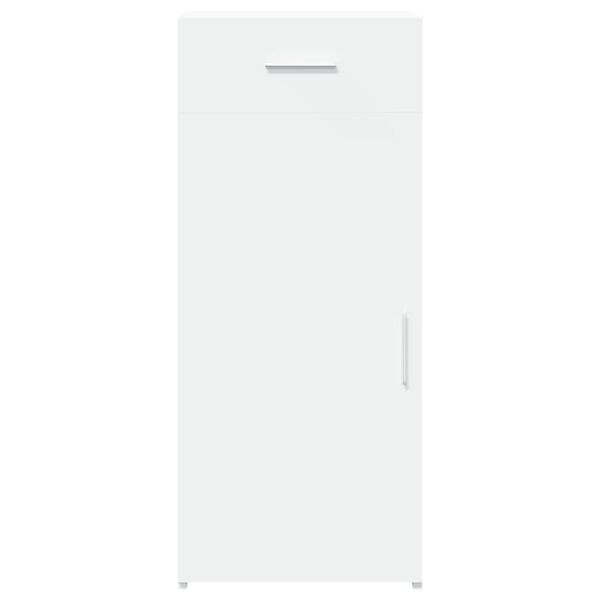 vidaXL Aparador de madera de ingenier&iacute;a blanco 40x42,5x93 cm