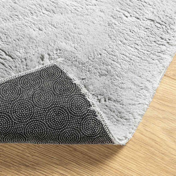 vidaXL Alfombras de &aacute;rea Rectangular HUARTE Gris 300 x 80 cm Poli&eacute;ster