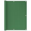 vidaXL Toldo para balc&oacute;n HDPE verde claro 120x500 cm