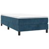 vidaXL Estructura de cama con somier terciopelo azul oscuro 80x200 cm