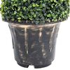 vidaXL Planta espiral de Boj artificial con macetero verde 59 cm