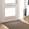 vidaXL Felpudo Otro Beige y Negro 120 x 250 cm Polipropileno y vinilo