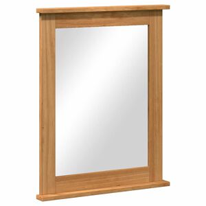 vidaXL Espejo VIGO Marr&oacute;n miel 55,5 x 5 x 70 cm Madera maciza de pino