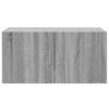 vidaXL Armario de pared madera de ingenier&iacute;a gris Sonoma 80x42,5x40 cm