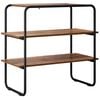 vidaXL Mesa Consola Madera envejecida 60 x 41 x 75 cm