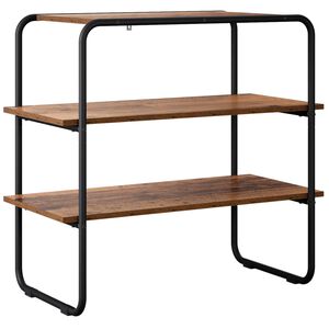 vidaXL Mesa Consola Madera envejecida 60 x 41 x 75 cm
