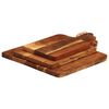vidaXL Tablas de cortar 3 piezas madera maciza de acacia