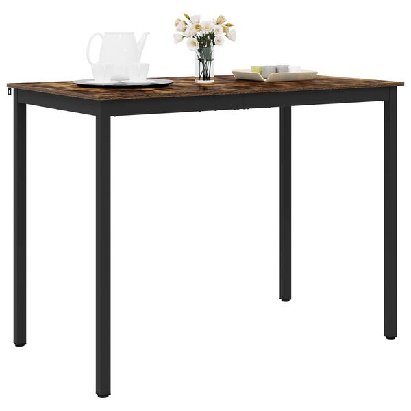 vidaXL Mesa de barra de pie Madera de ingenier&iacute;a