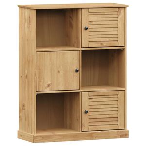 vidaXL Librer&iacute;a VIGO madera maciza de pino 90x35x114,5 cm
