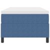 vidaXL Cama tipo Box Spring Azul y Blanco 193 x 90 x 60 cm