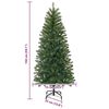 vidaXL &Aacute;rbol de Navidad artificial con 150 LED Verde 150 cm PE y PVC