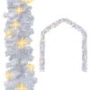 vidaXL Guirnalda de Navidad con luces LED blanco 20 m