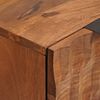 vidaXL Aparador Acabado de Acacia Marr&oacute;n 60 x 33 x 75 cm