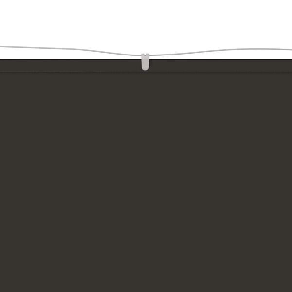 vidaXL Toldo vertical gris antracita 100x800 cm tela oxford
