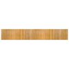 vidaXL Alfombra rectangular bamb&uacute; color natural 80x500 cm