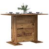 vidaXL Mesa de Comedor Madera vieja 110 x 60 x 75 cm