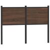 vidaXL Cabecero de repuesto de madera de ingenier&iacute;a marr&oacute;n roble 120cm