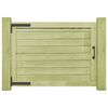 vidaXL Puerta de valla de jardín madera pino impregnada 75x100 cm