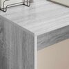 vidaXL Escritorio Gris Sonoma 109 x 50 x 78 cm Madera de ingenier&iacute;a