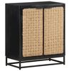 vidaXL Aparador de madera maciza de mango 60x35x70 cm