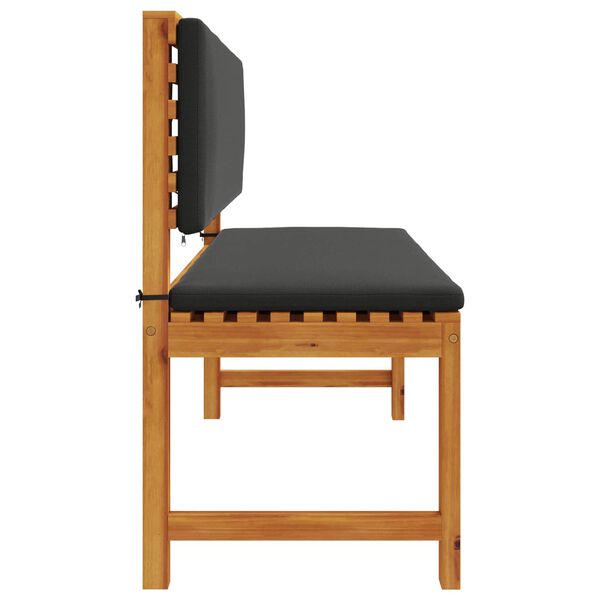 vidaXL Silla de Jard&iacute;n Marr&oacute;n 100 x 50 x 91cm Madera maciza de Acacia