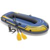 Intex Set bote hinchable con remos y bomba Challenger 2