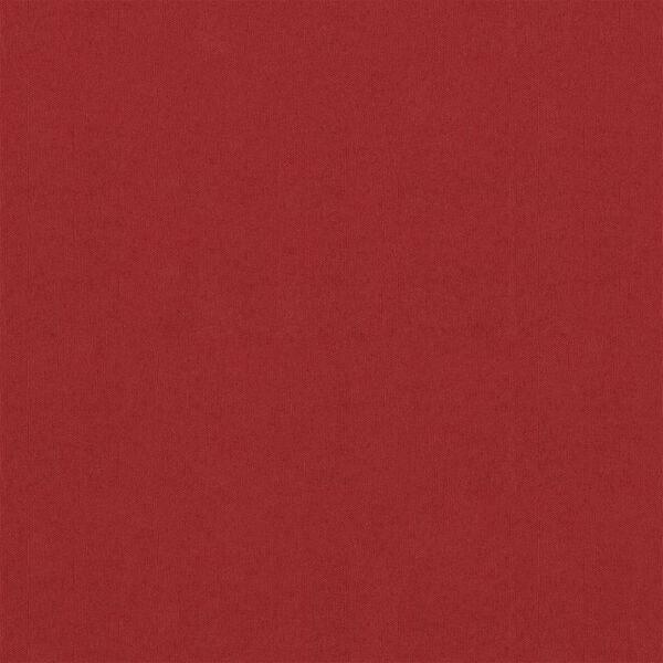 vidaXL Toldo para balcón de tela oxford rojo 120x500 cm