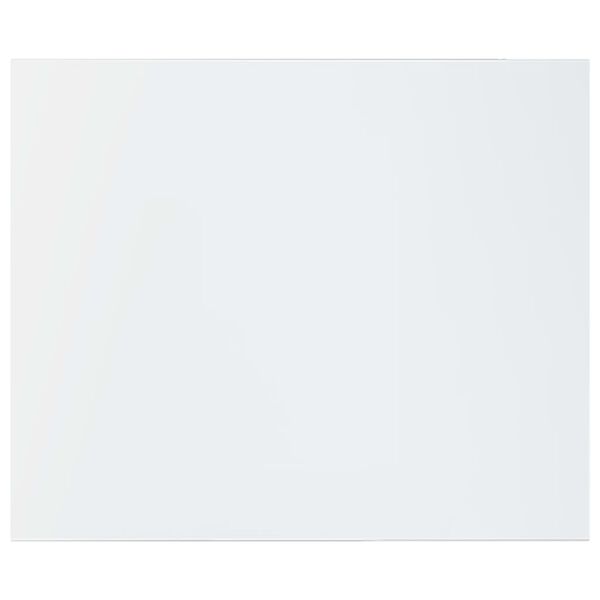 vidaXL Estante estanter&iacute;a 4uds contrachapada blanco brillo 60x50x1,5cm