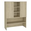 vidaXL Armario lavadora roble Sonoma 70,5x25,5x90 cm