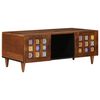 vidaXL Mesa de Caf&eacute; Marr&oacute;n 100 x 54 x 40 cm Madera de mango maciza