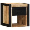 vidaXL Mesita de noche madera maciza de mango 40x35x40 cm